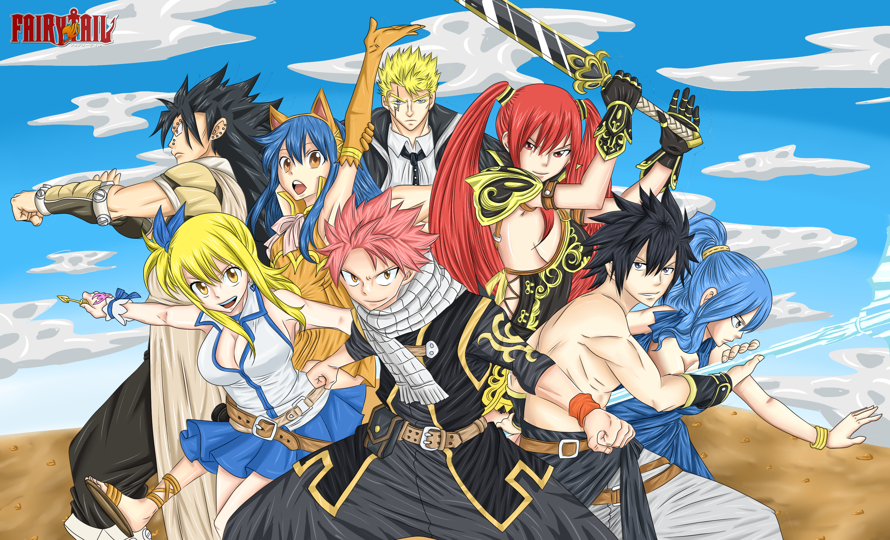 3000x1821 » Fairy Tail Wallpapers